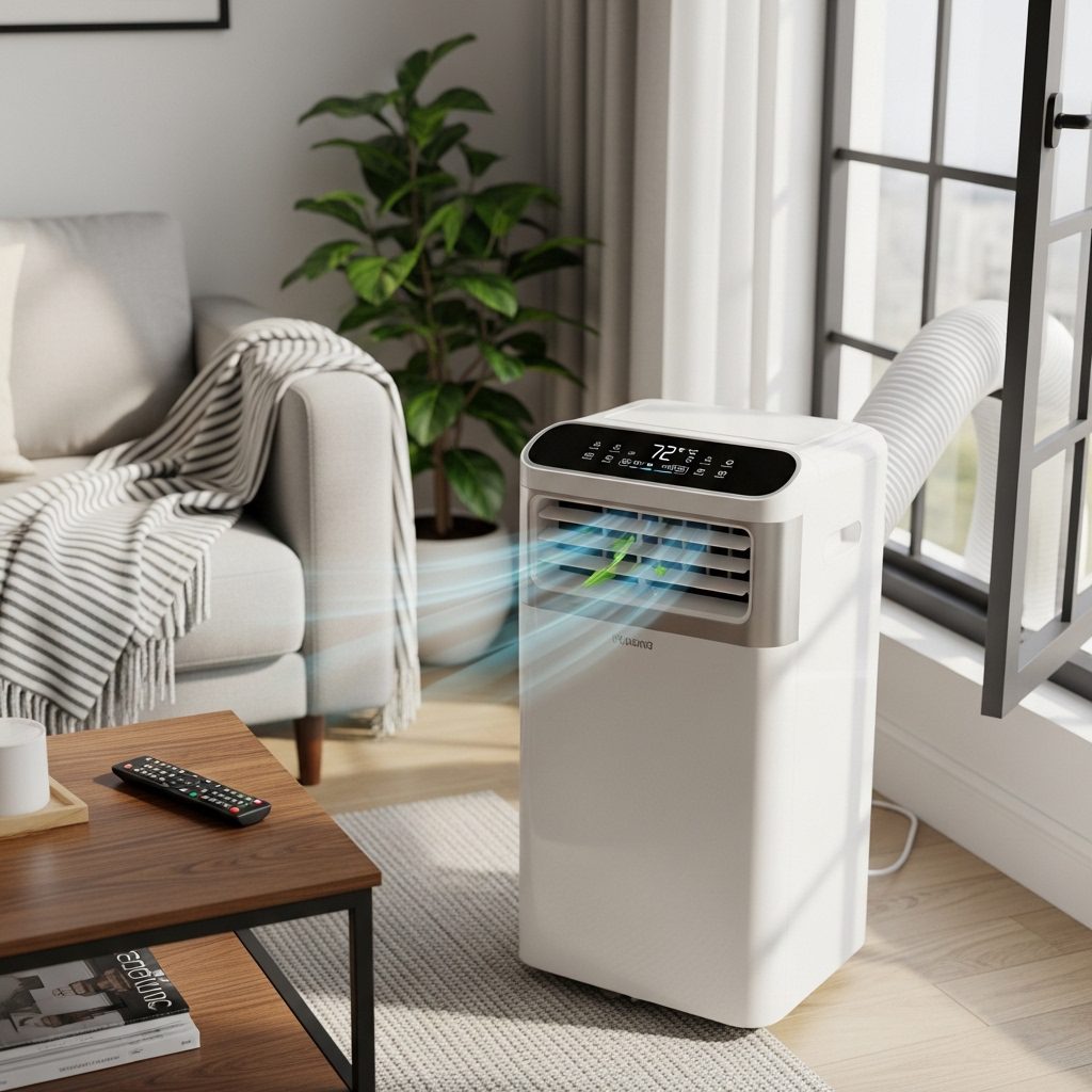 Portable AC unit for small room