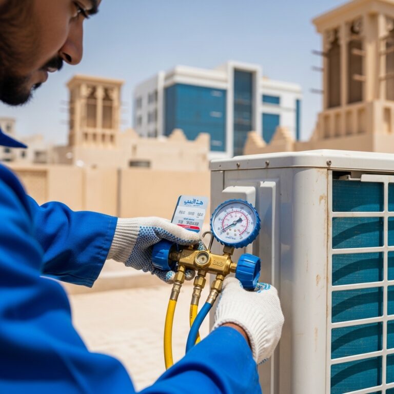 Air conditioner gas refill process